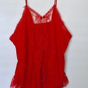Red Babydoll Lingerie